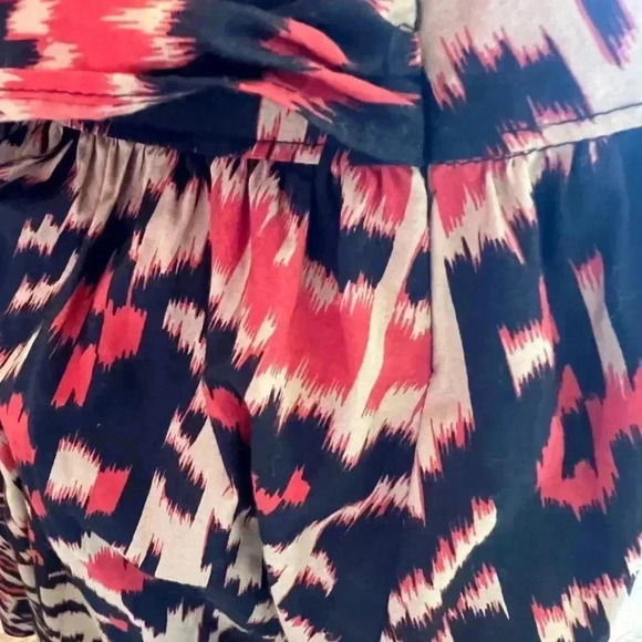 NWT Jones New York  Printed Skirt With Tie Sash 4 - Picture 8 of 11